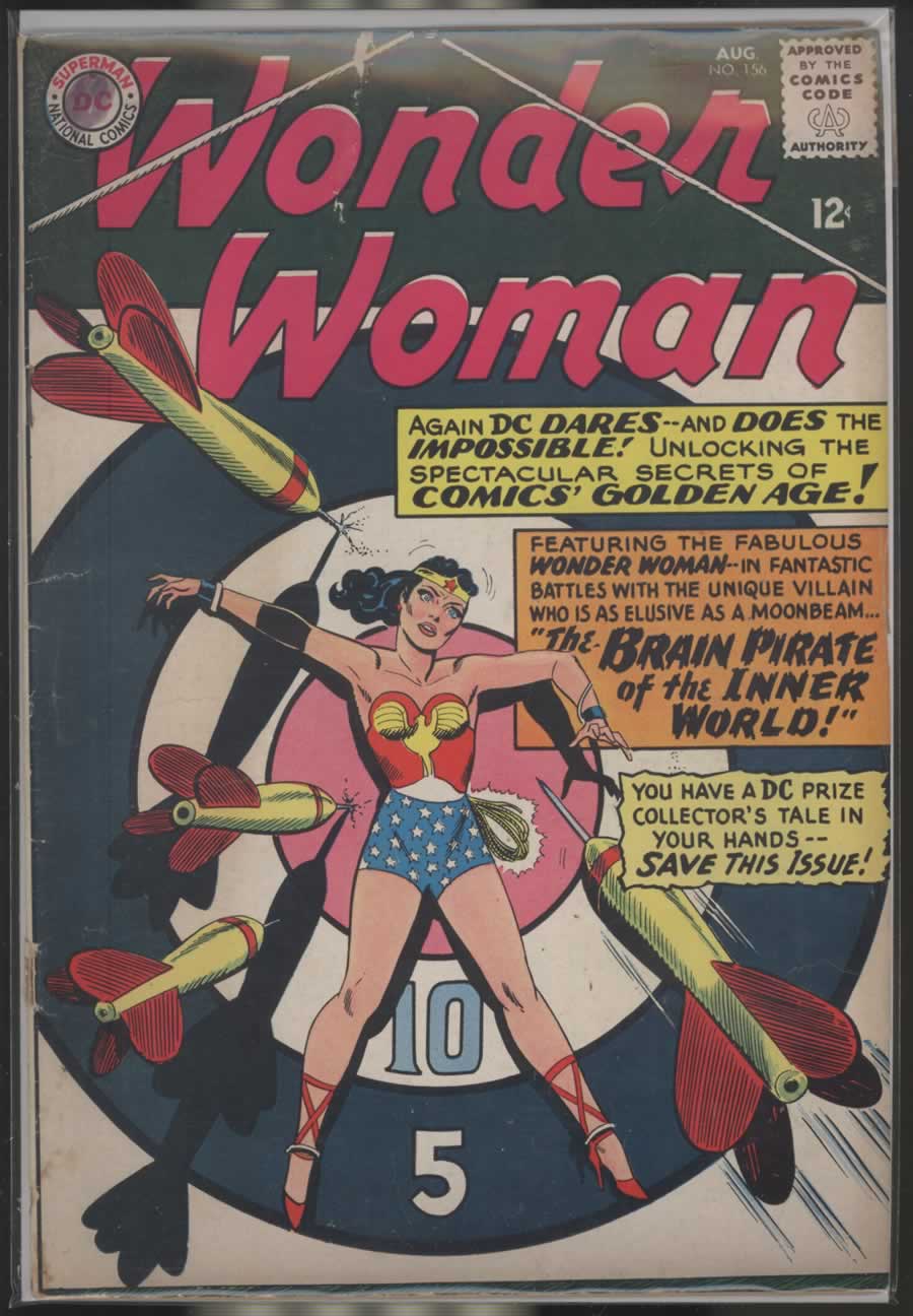WONDER WOMAN # 156, 2.5 GD +