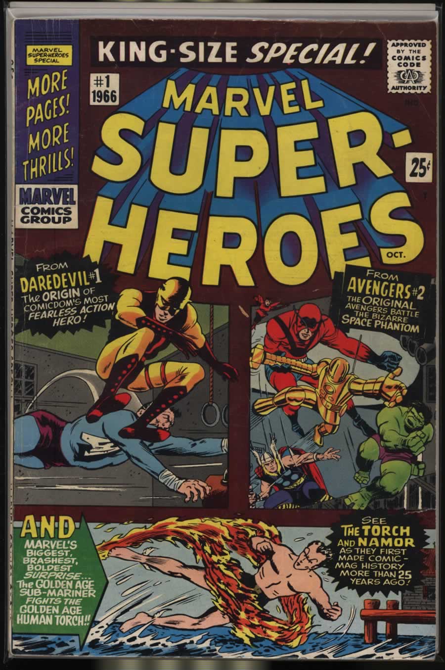 MARVEL SUPER HEROES # 1, 4.0 VG