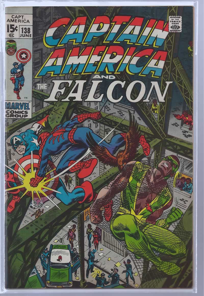 CAPTAIN AMERICA # 138, 4.5 VG +