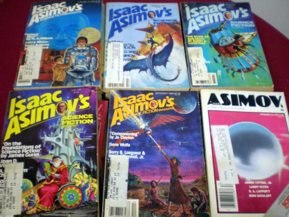 VINTAGE ISAAC ASIMOVS PAPERBACK LOT OF 20 # 20; 2.0 GD