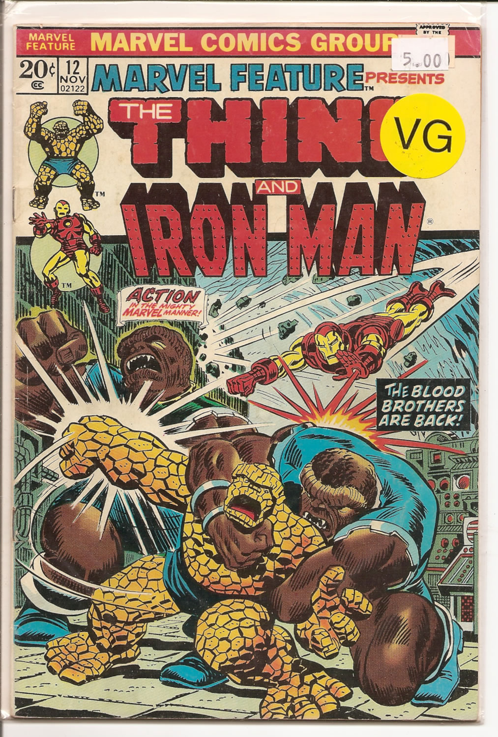 Marvel Feature # 12, 4.0 VG