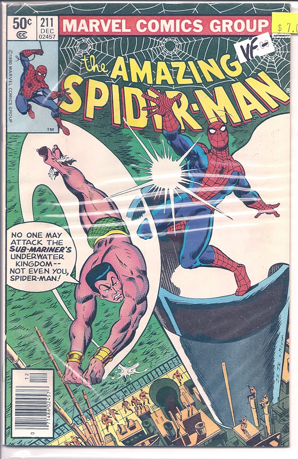 Amazing Spider-Man # 211, 7.5 VF -