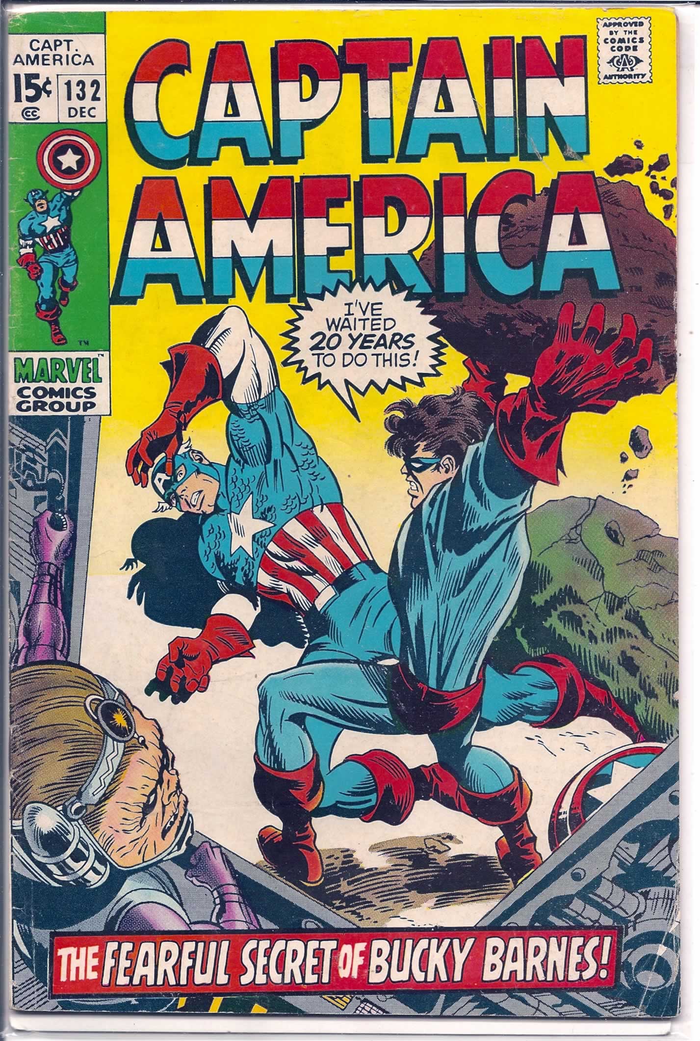 CAPTAIN AMERICA # 132, 3.0 GD/VG