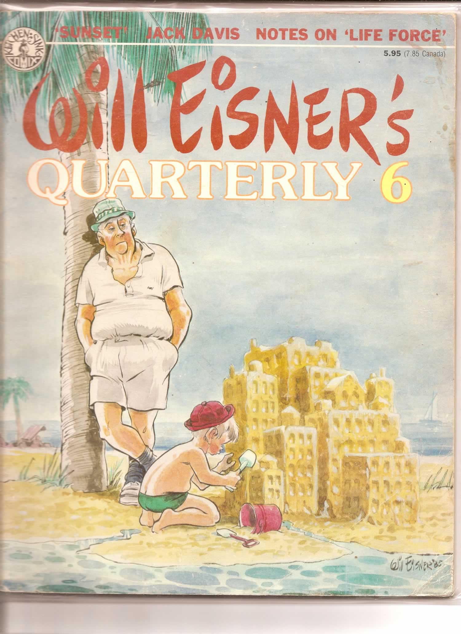 WILL EISNER'S QUARTERLY 6 # 1; 4.0 VG