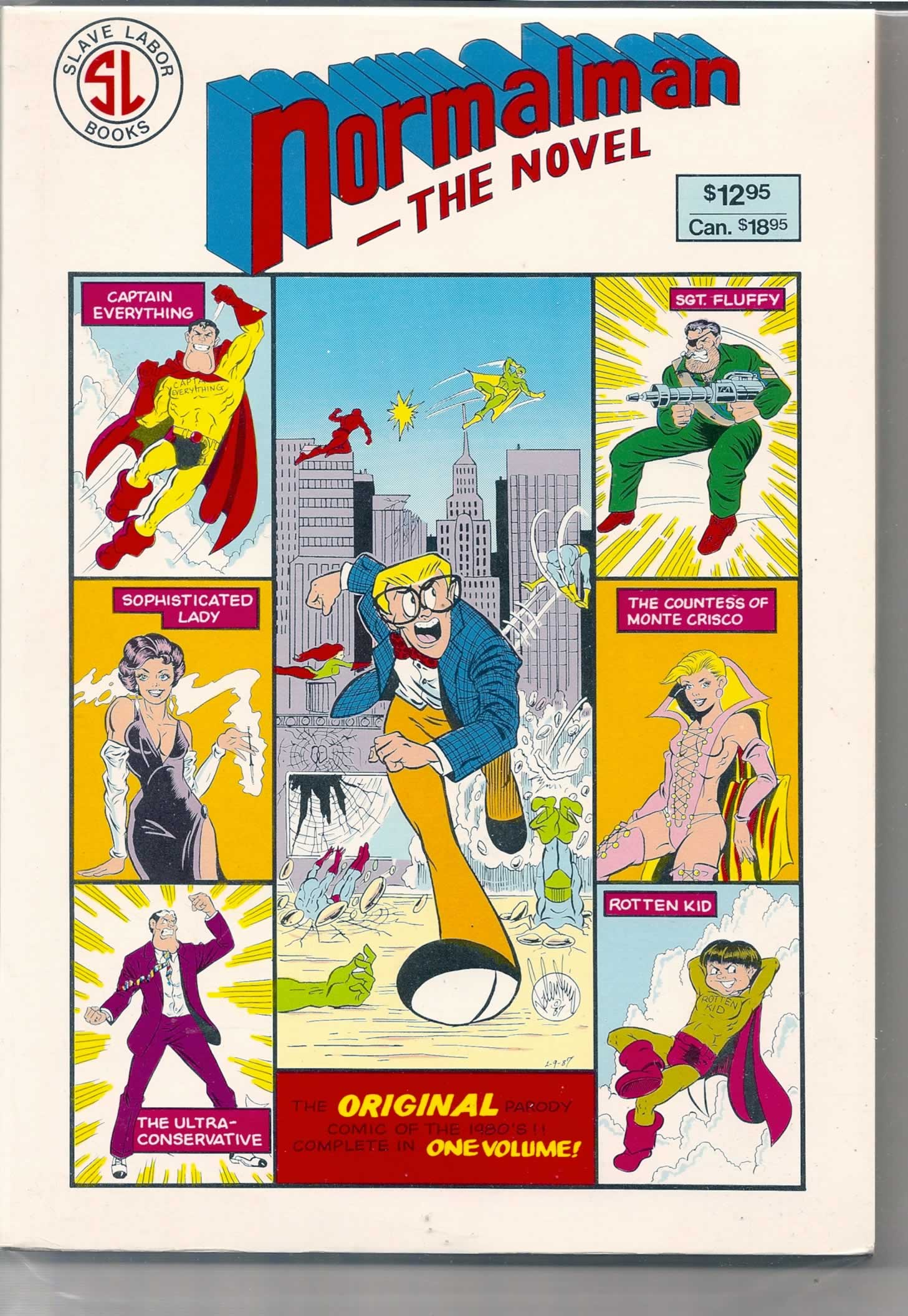 NORMALMAN THE NOVEL # 1; 6.5 FN +