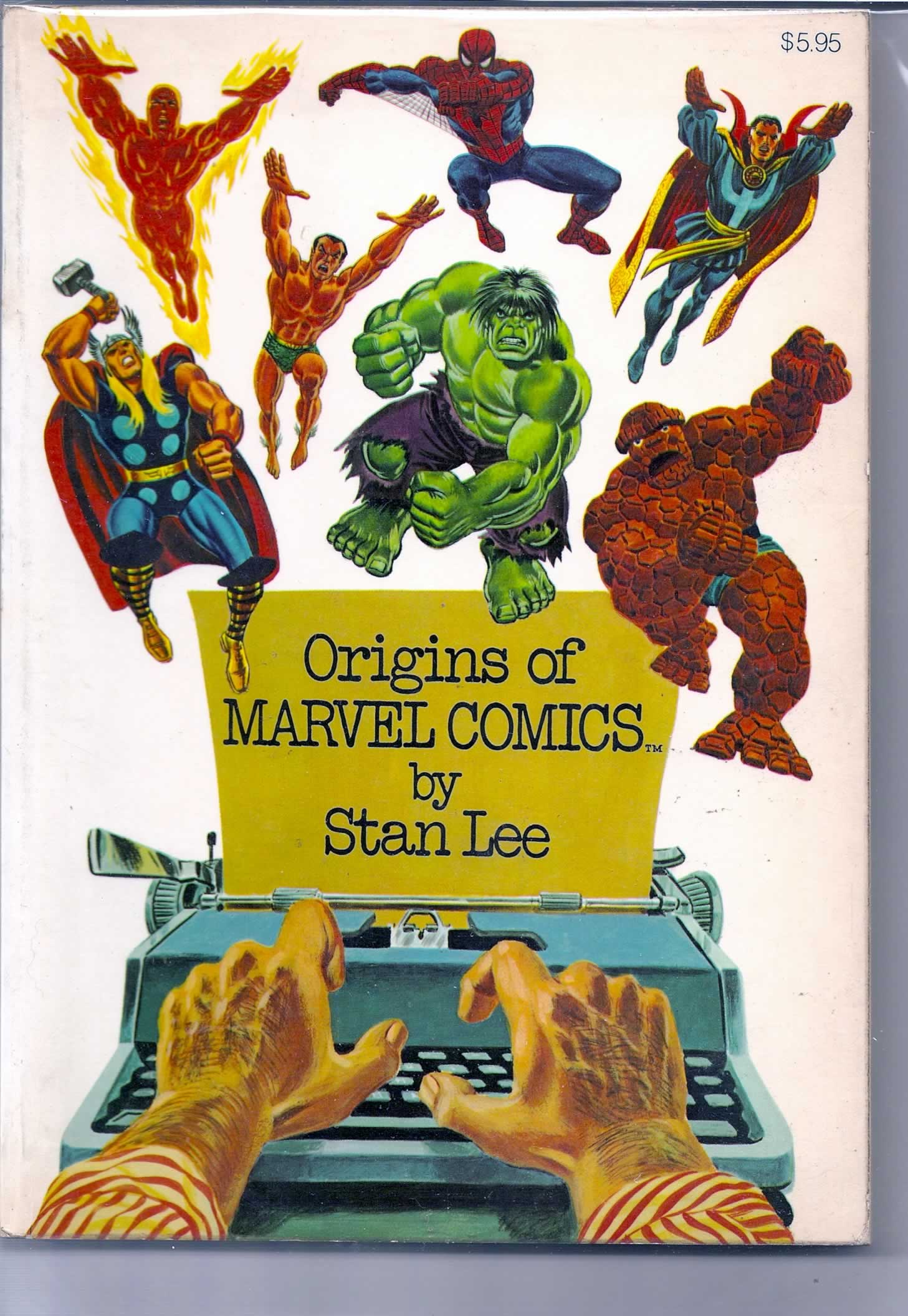 ORIGINS MARVEL COMICS # 1; 5.5 FN -
