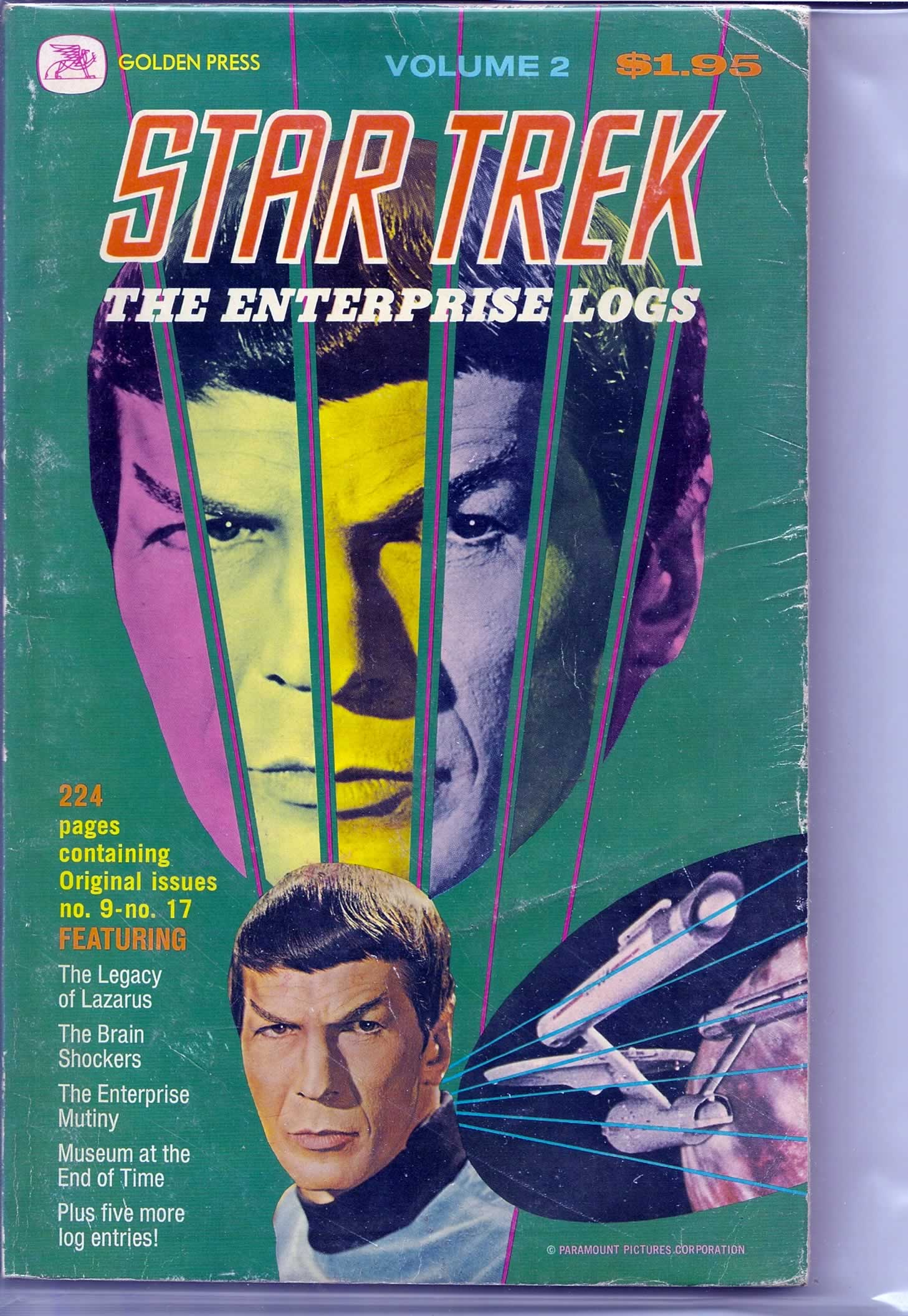 STAR TREK ENTERPRISES LOGS # 1; 3.0 GD/VG